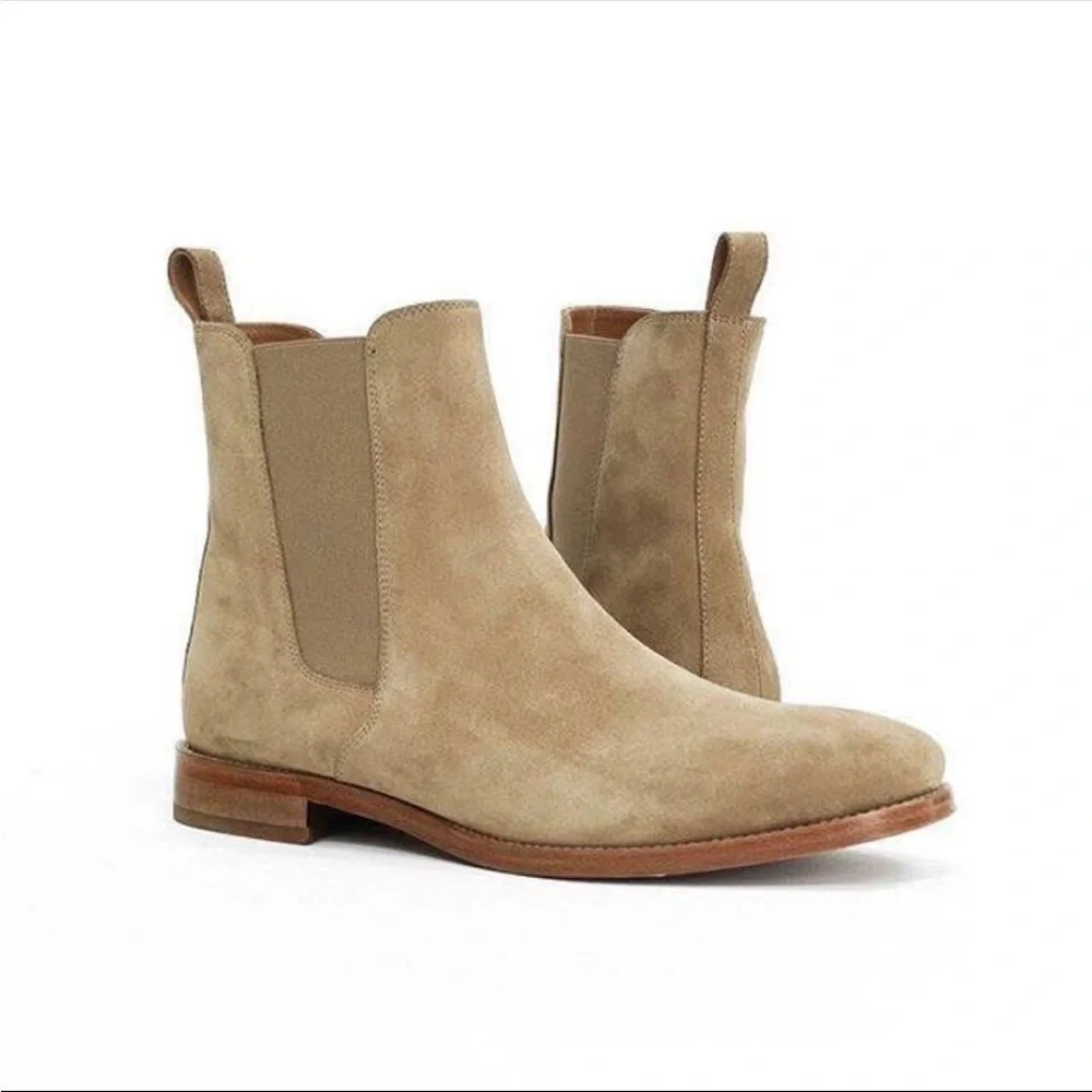 ORO | tan Suede Chelsea Boot